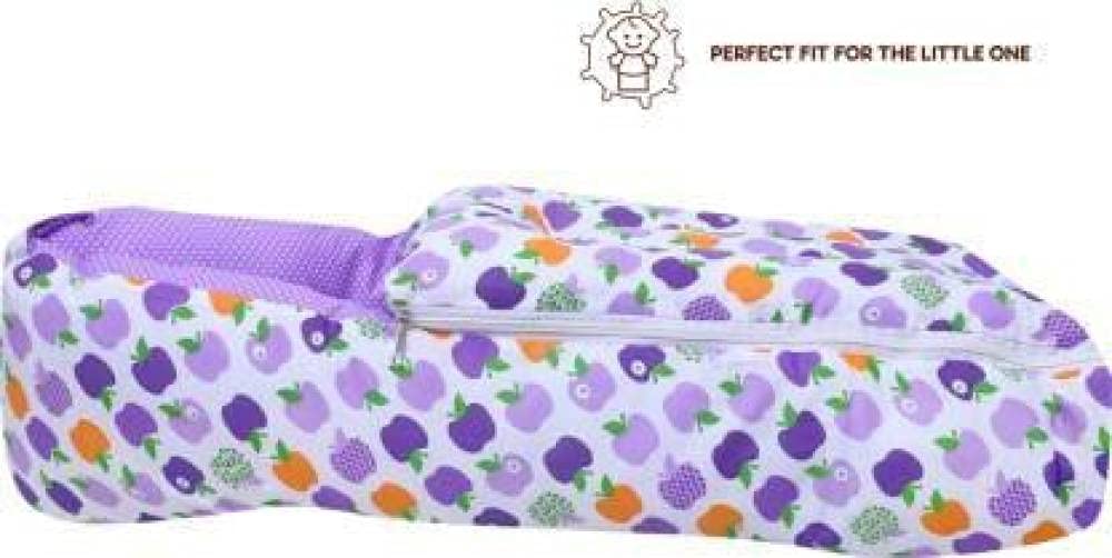AWEJOY New Born Baby Super Soft Sleeping Bag with Mattress (0-6 Months) (Purple)