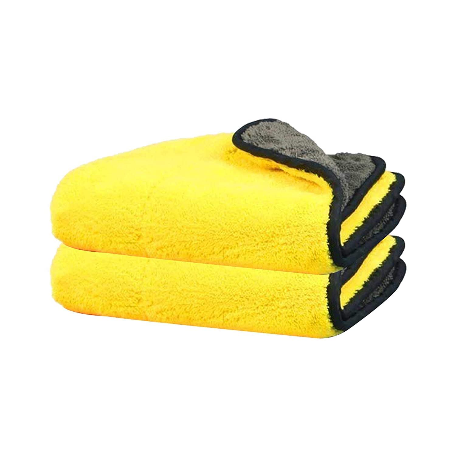 AUTOFRILL Microfiber Cloth for Car 650 GSM 40x40 cm Multipurpose Cloths Kitchen Cleaning Cloth Automotive Microfiber Towels for Bike Car Cleaning Cloth Polishing Washing Detailing