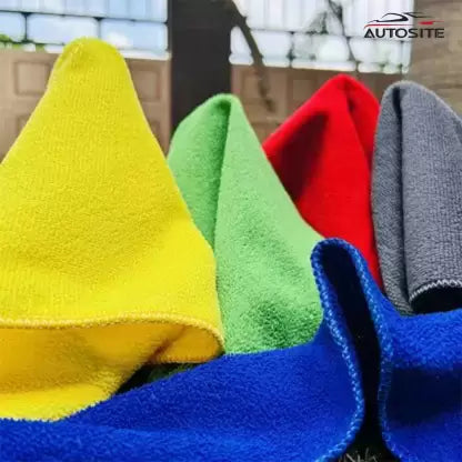 AUTOSITE Microfiber Vehicle Washing Cloth (Pack Of 2, 300 GSM)