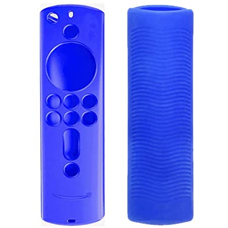 ETUZI Silicone Remote Cover Compatible for Fire TV Stick 4K / Fire TV Stick (2nd Gen) with Alexa Voice Remote Control Anti-Lost Cover