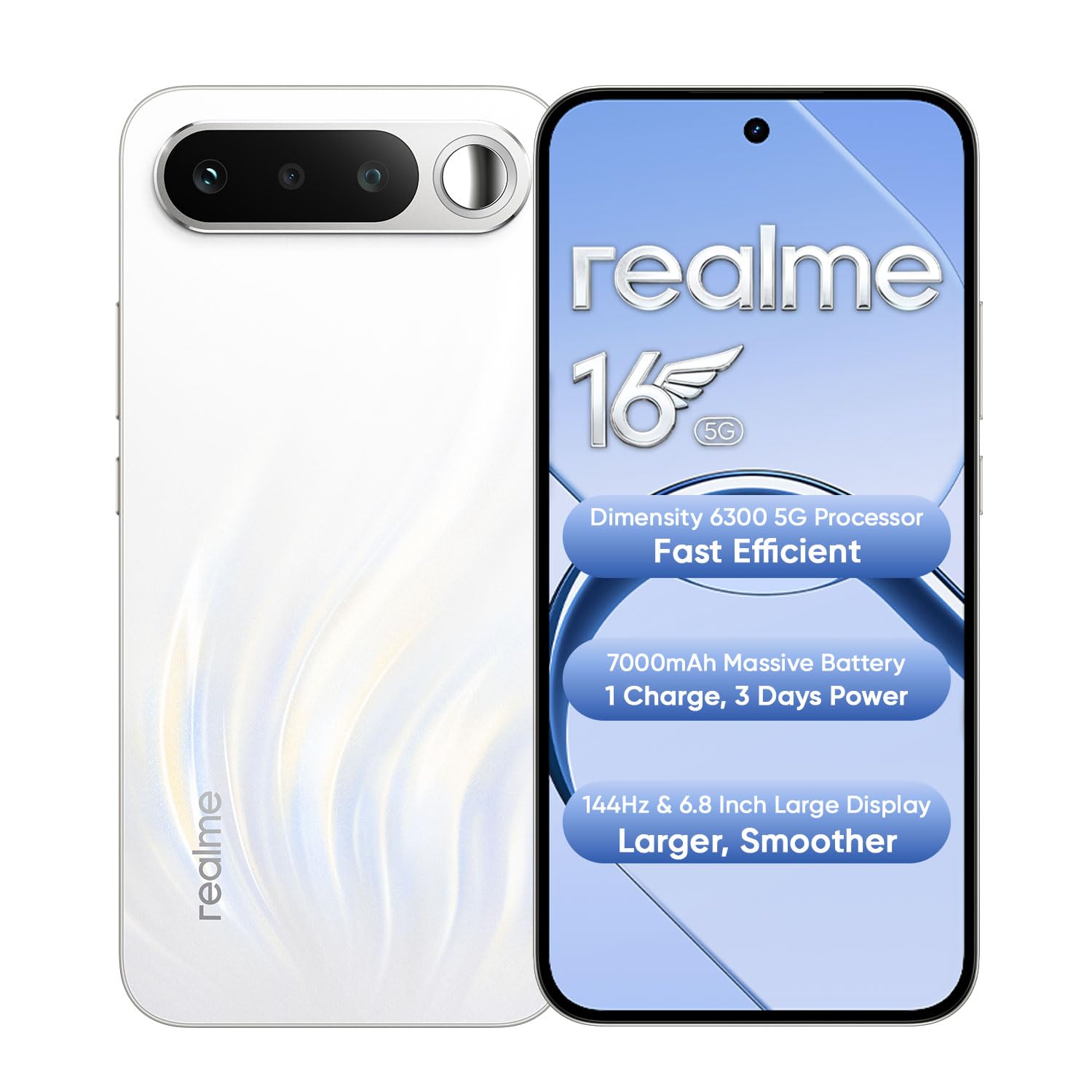 Realme 16 5G Smartphone 8GB RAM 256 ROM
