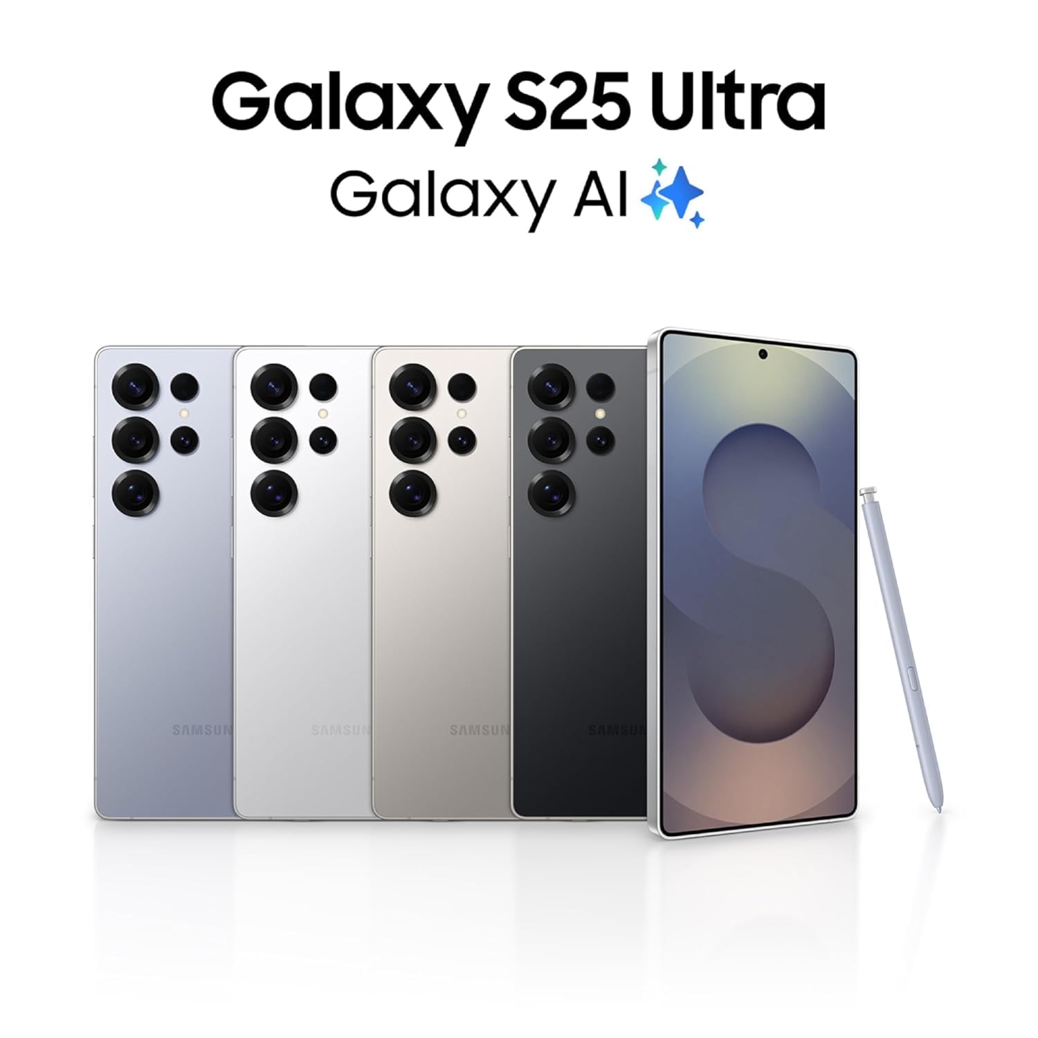 Samsung Galaxy S25 Ultra 5G AI Smartphone Gray, 12GB RAM, 256GB Storage