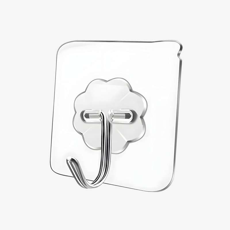 Self Adhesive Wall Hooks,Heavy Duty 10 KG Wall Hooks for Hanging