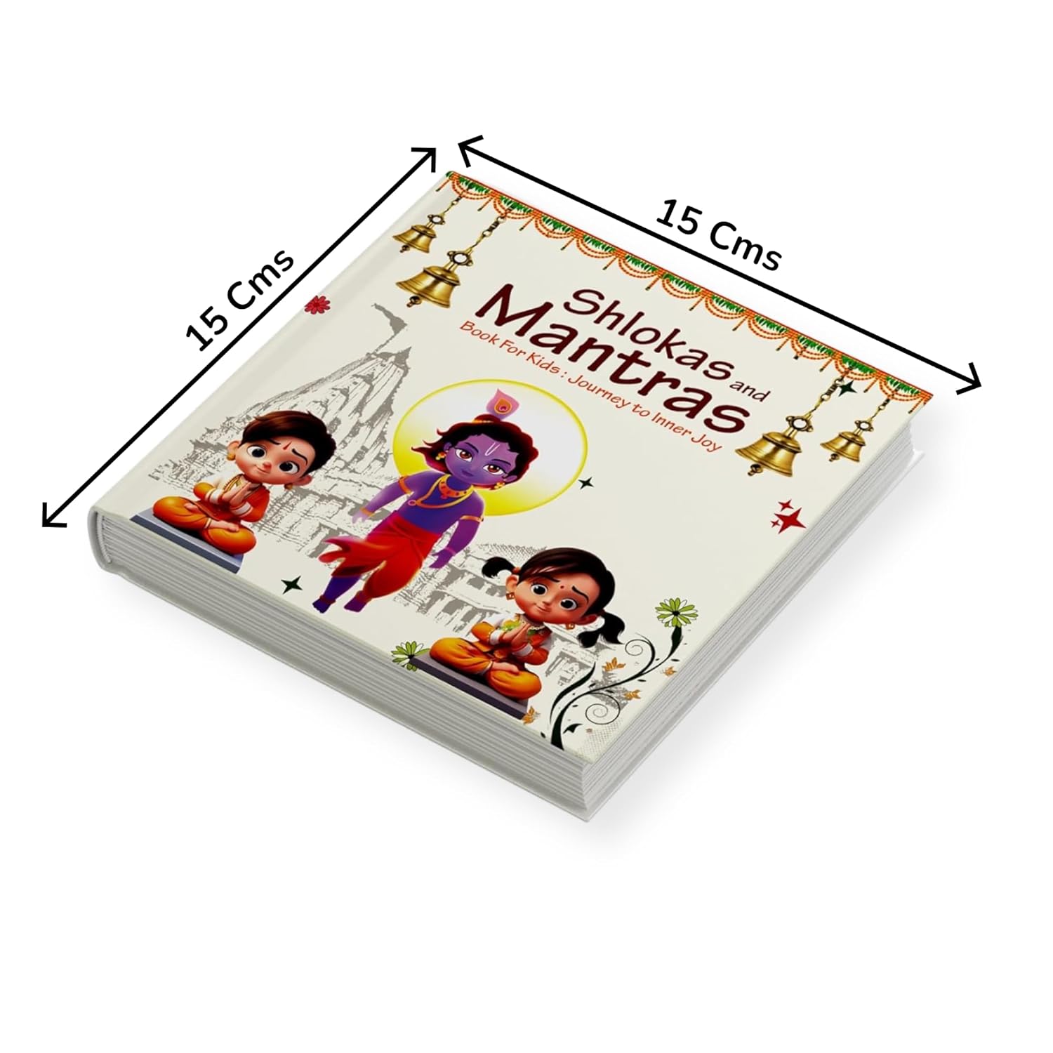 Shlokas & Mantras for Kids | Illustrated Board Book in English, Sanskrit & Hindi | Hindu Prayer & Vedic Mantra Learning | Spiritual & Religious Books