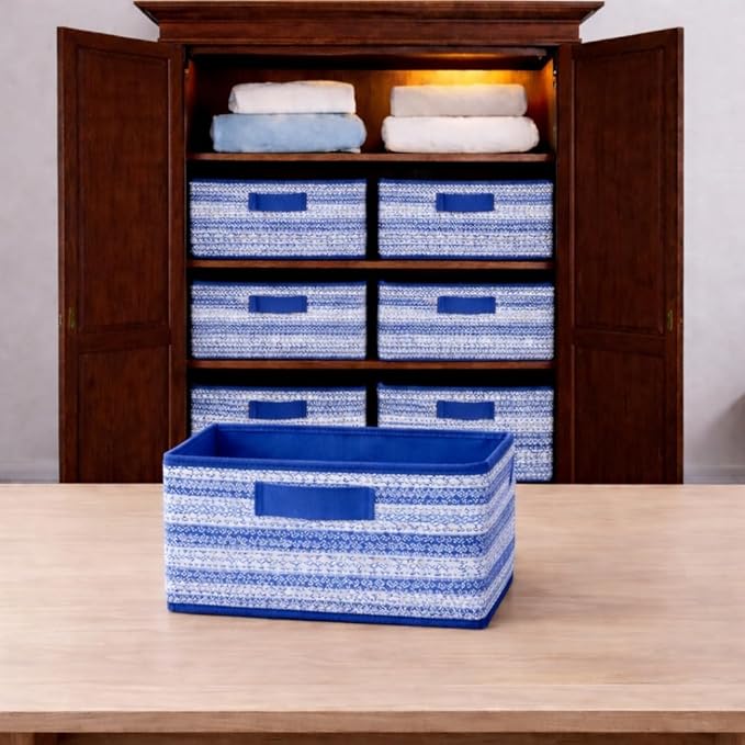 6 Pcs Foldable Closet Organizers,Heavy Duty & Premium Quality