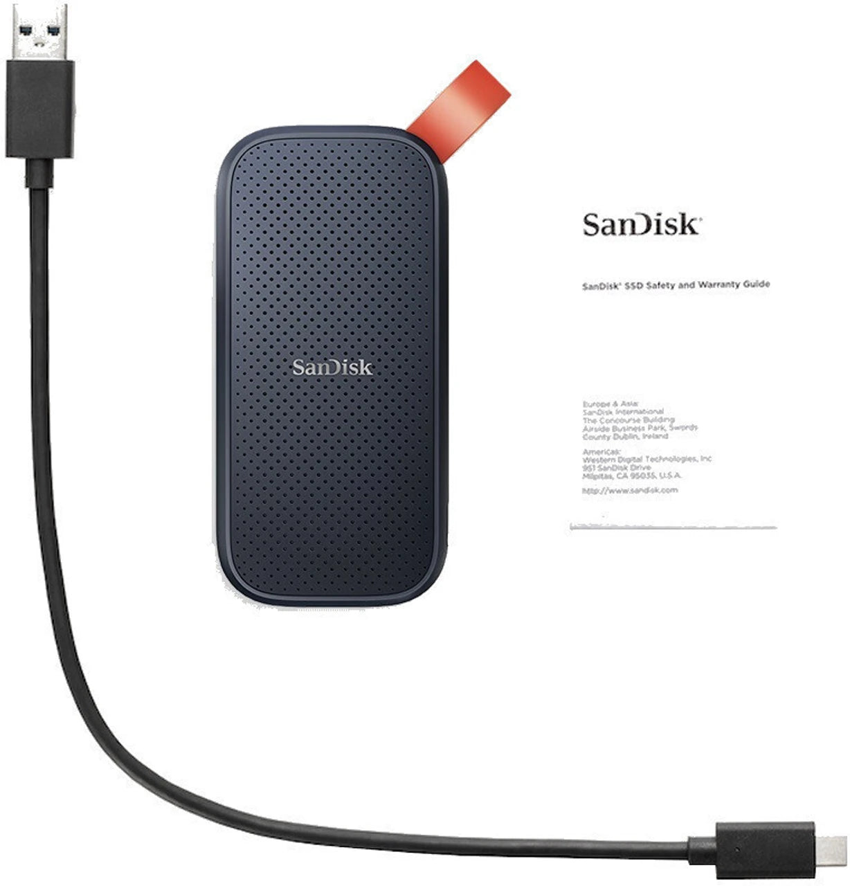 SanDisk E30 2TB External SSD | USB 3.2 Type-C | 800MB/s | Windows & Mac