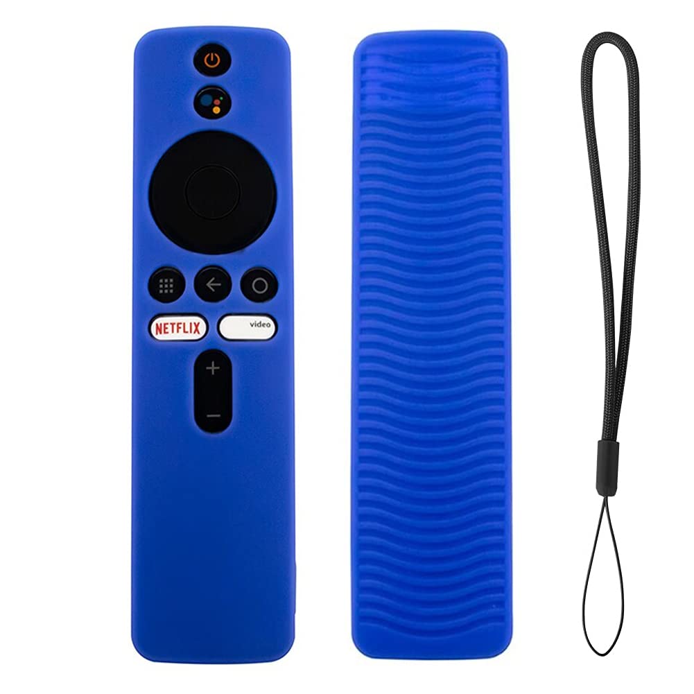 ACUTAS Silicone Remote Cover for Mi TV Stick/MI Box S / 3S Compatible with MI 4X / 4A Smart LED TV (Only Netflix & Prime Video/Live Button) Remote Controller