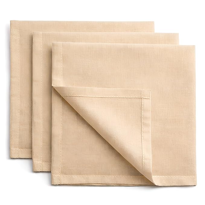 Cheese Cloth Grade 100 20x20 Inch Muslin Cloth 6 PCS.