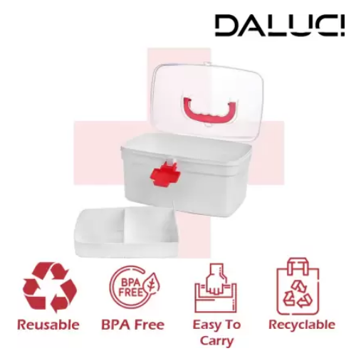 DALUCI First Aid Kit Emergency Medicine Box & Medical Box