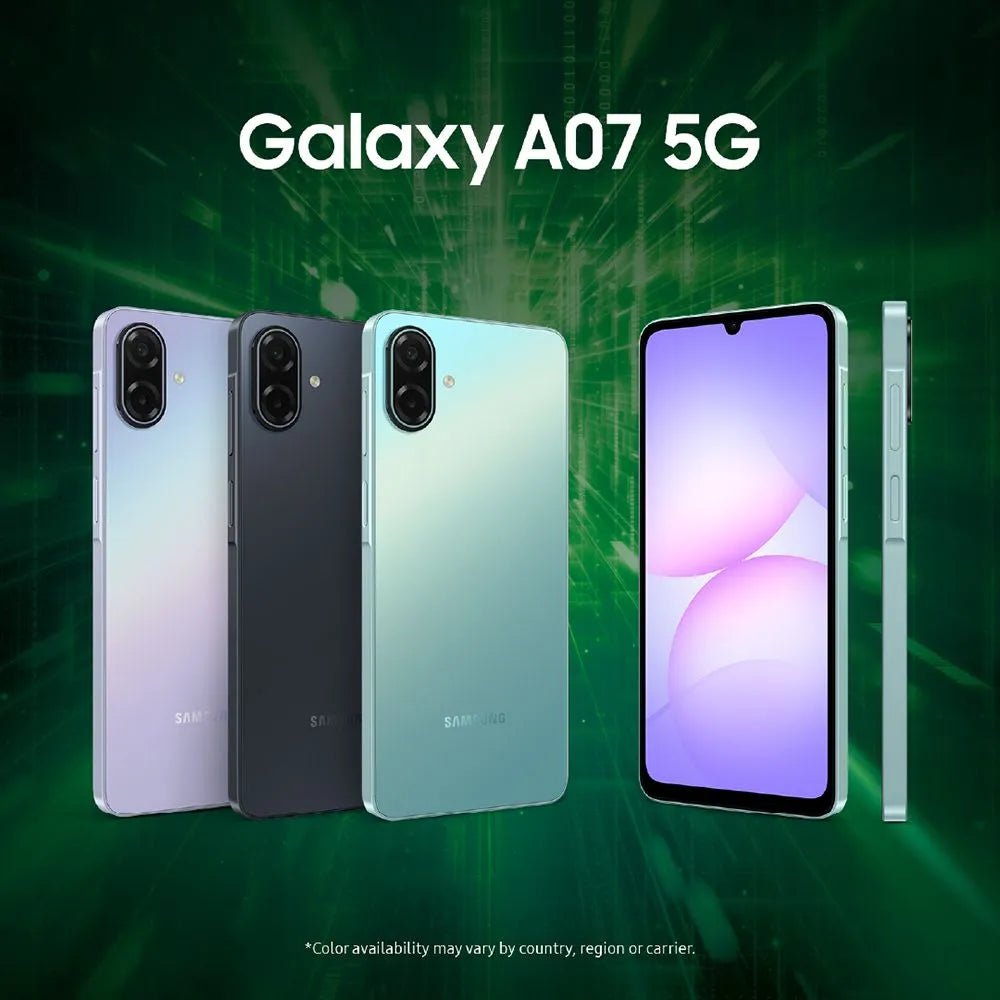 Samsung Galaxy A07 5G Light Green 4GB RAM, 128GB ROM