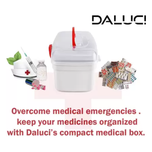 DALUCI First Aid Kit Emergency Medicine Box & Medical Box