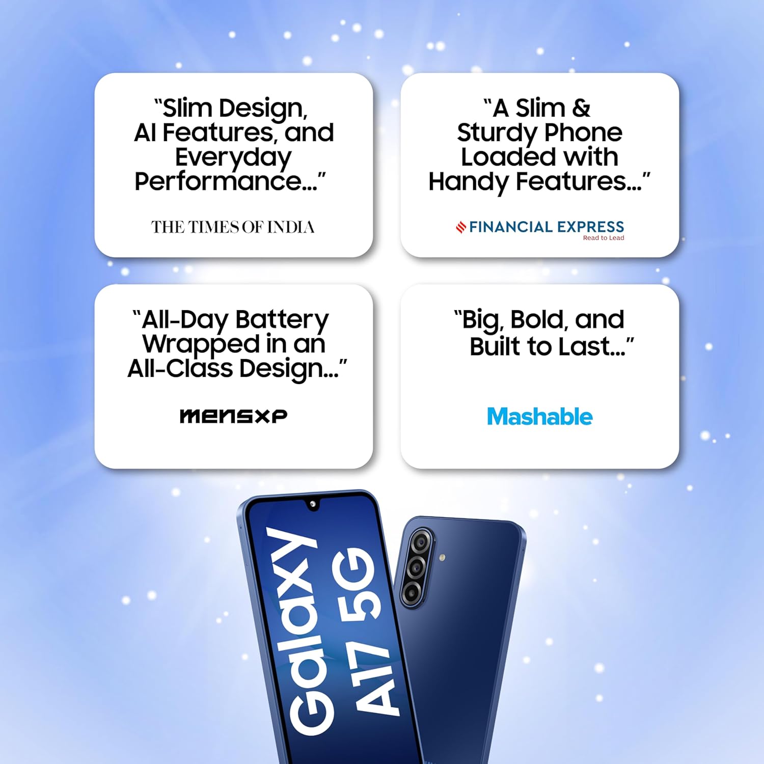 Samsung Galaxy A17 5G Black, 8GB RAM, 128GB Storage