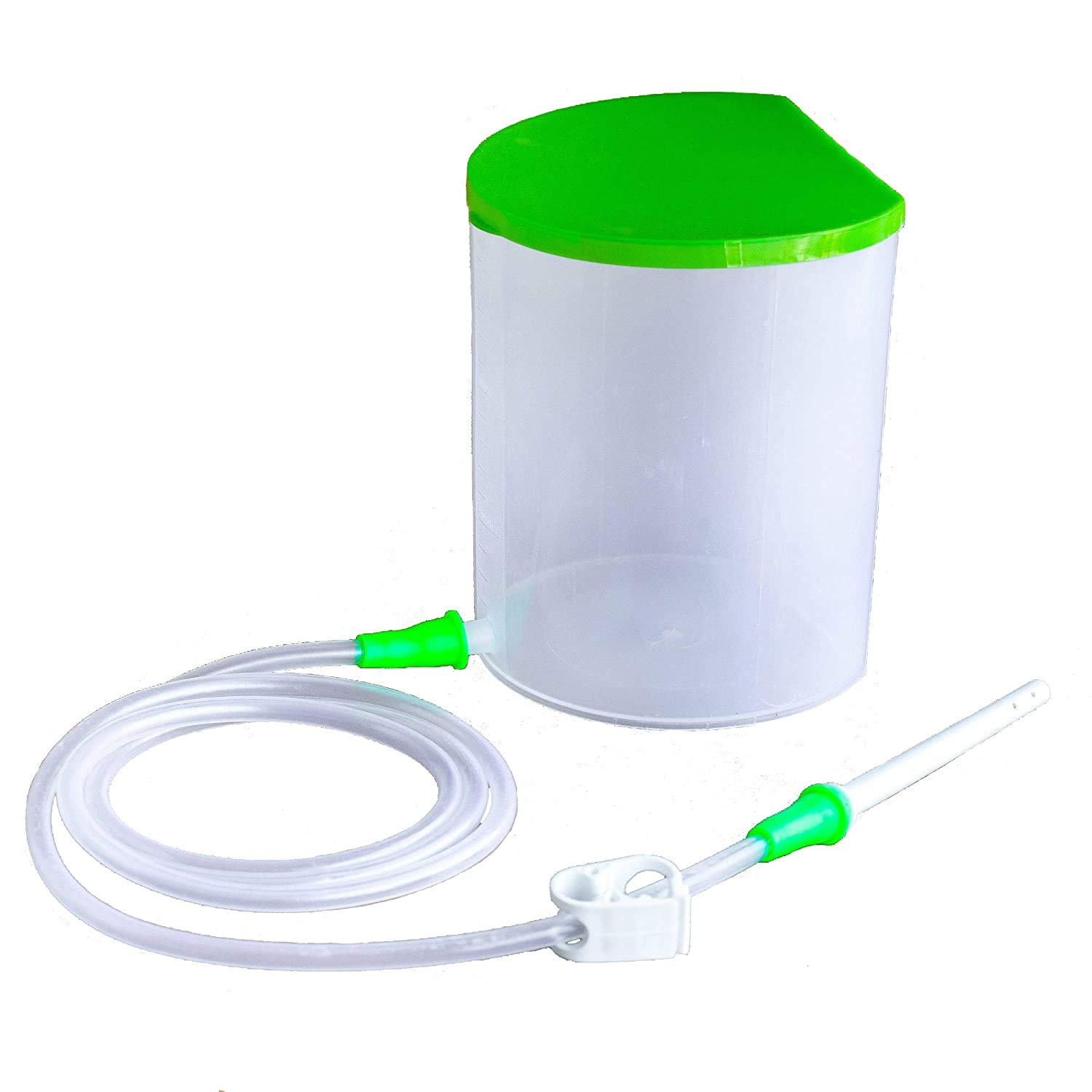 DALUCI PVC Enema kit | Enema kit for adults and for home use with instruction manual for Men And Women | 1.5 Liter