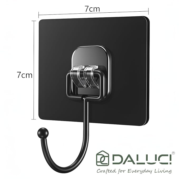 Long Hook / Big Hook- Black, Heavy Duty & Premium Quality