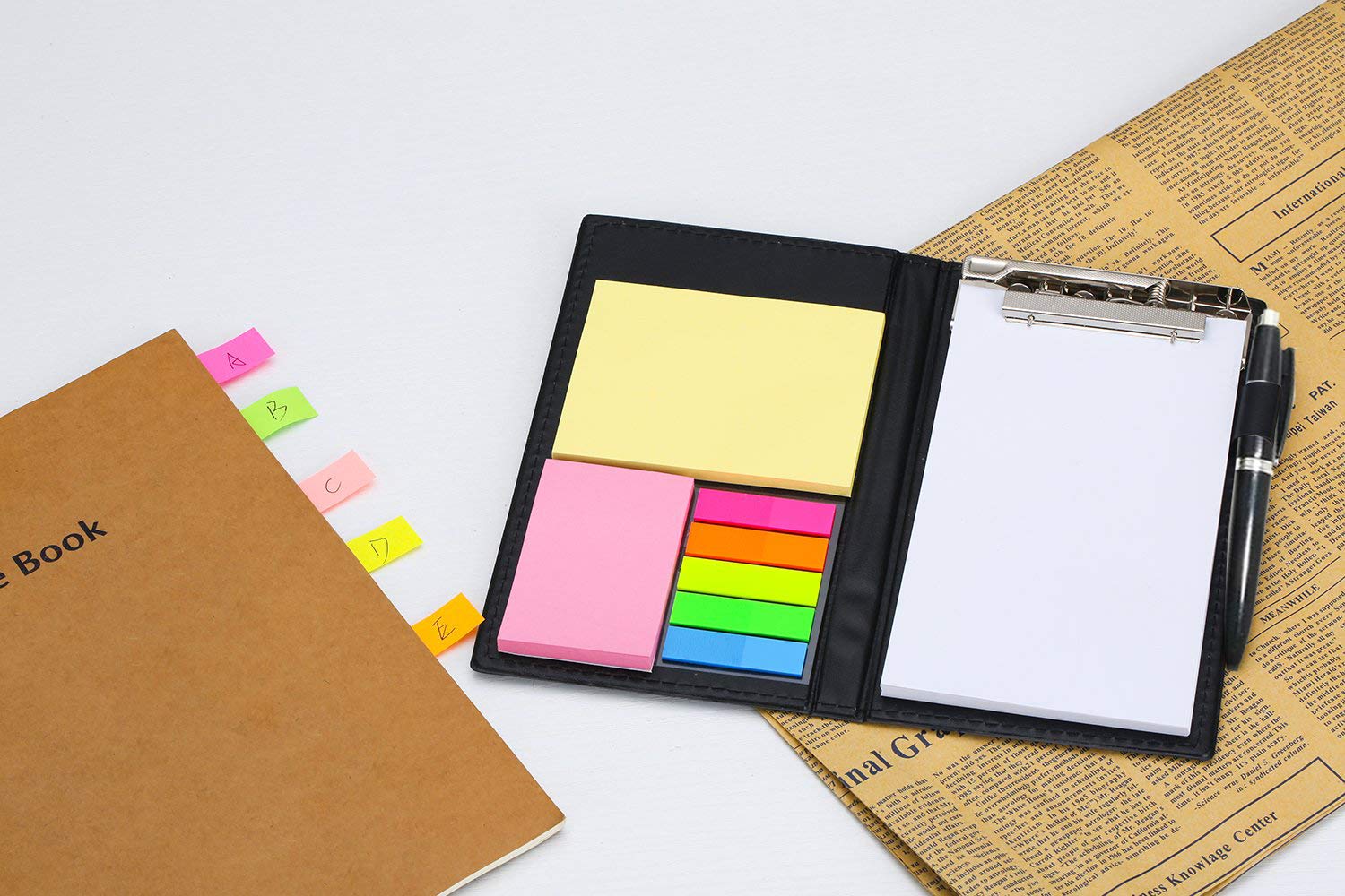 DALUCI Memo Note Pad with Sticky Notes