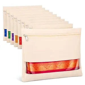 Cotton Saree Covers for Storage Big Size 16×14 Inch.