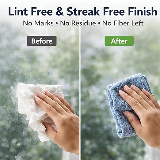 Microfiber Cleaning Cloth,Heavy Duty & Premium Quality.