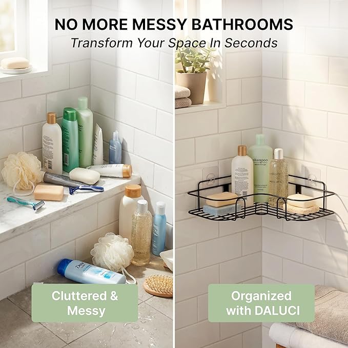 Self-Adhesive Bathroom Organizer