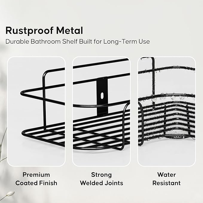 Self-Adhesive Bathroom Organizer