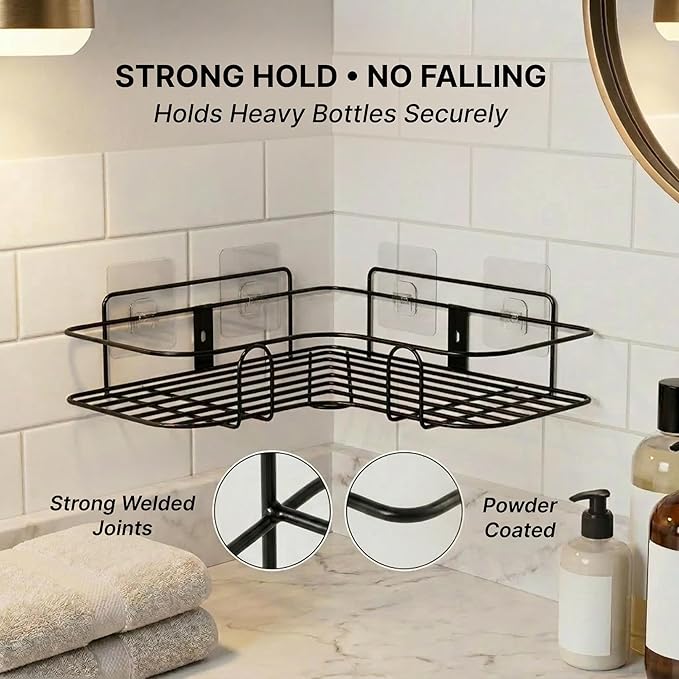 Self-Adhesive Bathroom Organizer