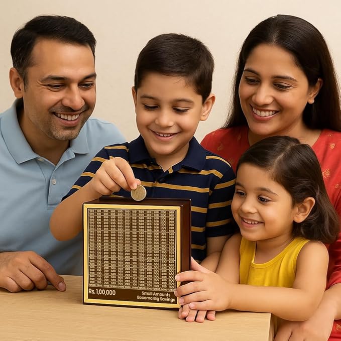 DALUCI Money Saving Box for Adults & Kids