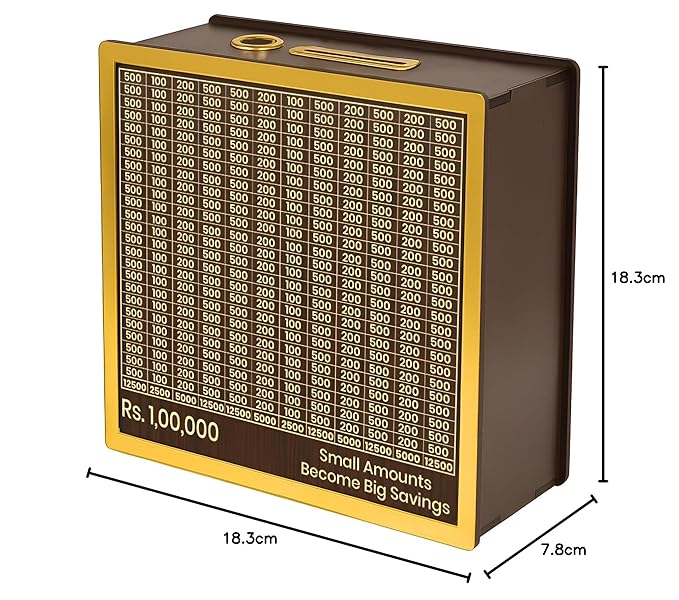 DALUCI Money Saving Box for Adults & Kids