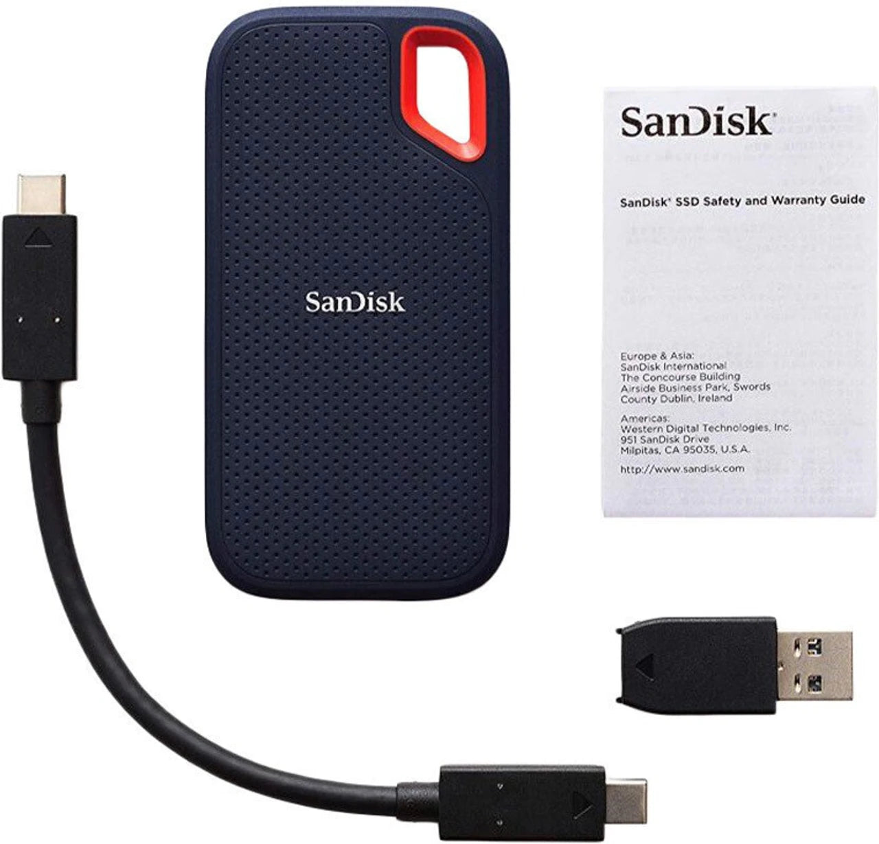 SanDisk (E61) 1TB External SSD | USB 3.2 Type-C | 1050MB/s | Windows, Mac & Android