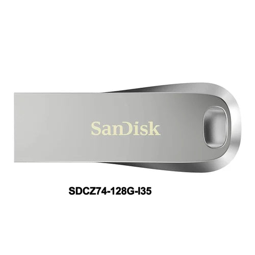 SanDisk 128GB Ultra Luxe USB 3.1 Gen 1 Flash Drive - SDCZ74-128G