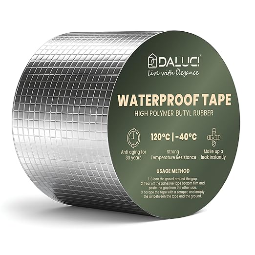Waterproof Tape-10CM*5M,Heavy Duty & Premium Quality