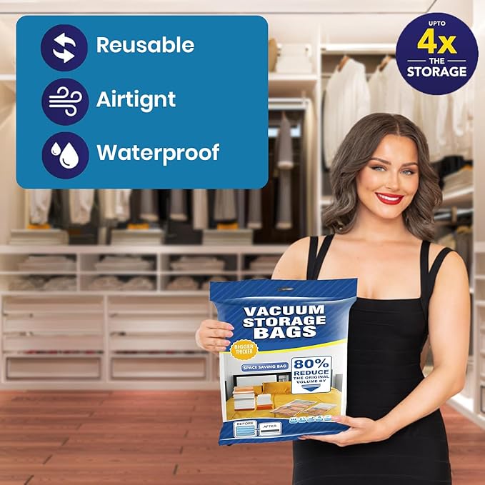 Vacuum Storage Bags,Heavy Duty & Premium Quality