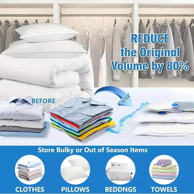 Vacuum Storage Bags,Heavy Duty & Premium Quality