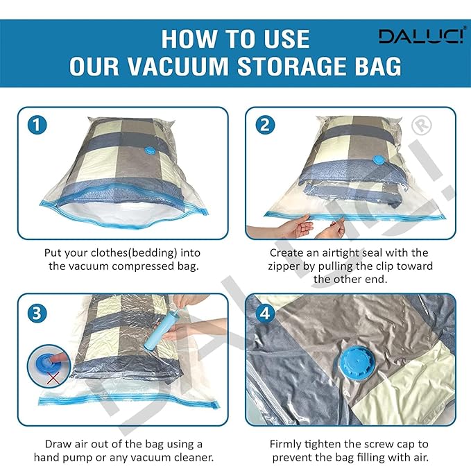 Vacuum Storage Bags,Heavy Duty & Premium Quality