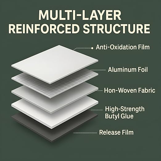 Super Strong Waterproof Butyl Tape for Leakage Repair.