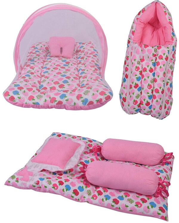 Sleeping Bag , baby care, Mattress with Net,AWEJOY Combo Sleeping Bag, For 06 month baby, 4 Pcs Bedding, AWEJOY