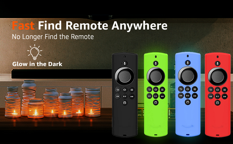 ETUZI Remote Cover,
Silicone Remote Cover,
Silicone Protective Case,
Compatible Remote Cover,
Fire TV Stick Light Remote Cover,
Alexa Voice Remote Cover,
Red Remote Cover,
Luminous Green remote cover,
Luminous Blue remote cover,
Black remote cover,