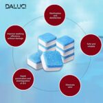 DALUCI Deep Cleaner Tablets, Deep Cleaner Tablets, Cleaner Tablets, Tablets, Tub Cleaning, Washing Clean, Descaling Powder Tablets, Powder Tablets, DALUCI Washing Machine Deep Cleaner Tablets,