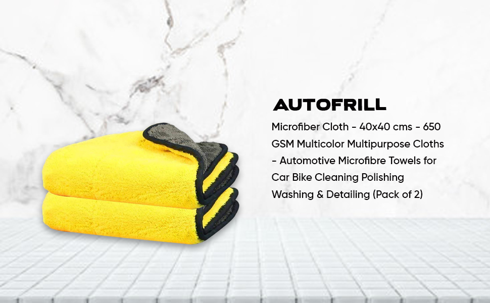Microfiber Cloth for Car, Microfiber, Cloth for Car, AUTOFRILL Microfiber, AUTOFRILL Microfiber Cloth, Multipurpose Cloths, Kitchen Cleaning Cloth, Automotive Microfibre Towels, Towels for Bike, Towels for Cars, Cleaning Cloth, Cleaning Cloth Polishing, Washing Detailing, 