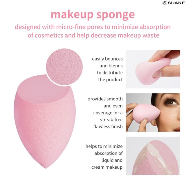 SUAKE 7in1 Professional Beauty Blender Set for Face Makeup