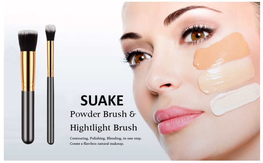 Suake 10 Pcs Professional Makeup Brush Set