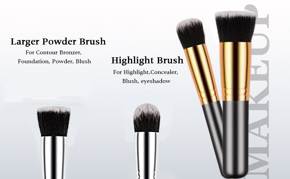 Suake 10 Pcs Professional Makeup Brush Set